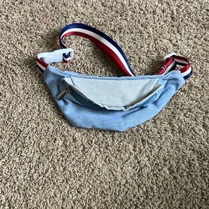 Small denim Fanny pack